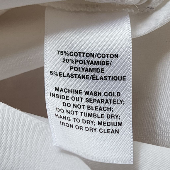 LAFAYETTE 148 Oversized Poplin Button Down Shirt L - Picture 6 of 6